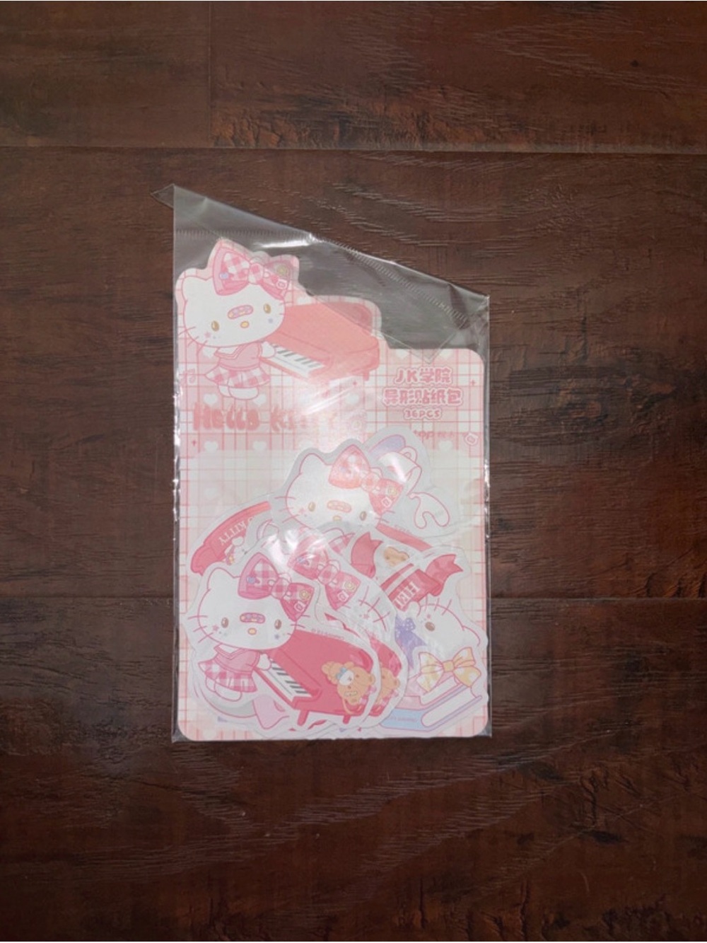 Hello Kitty Pink and White Party Sticker Pack
